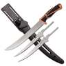 Elk Ridge Trek Interchangeable Fixed Blade Knife - Orange/Black