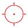 Holosun 512C 1x 28mm Red Dot - 2 MOA Dot w/65 MOA Circle - Black