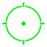Holosun HE530G-GR 1x 30mm Red Dot - Green 2 MOA Dot & 65 MOA Circle