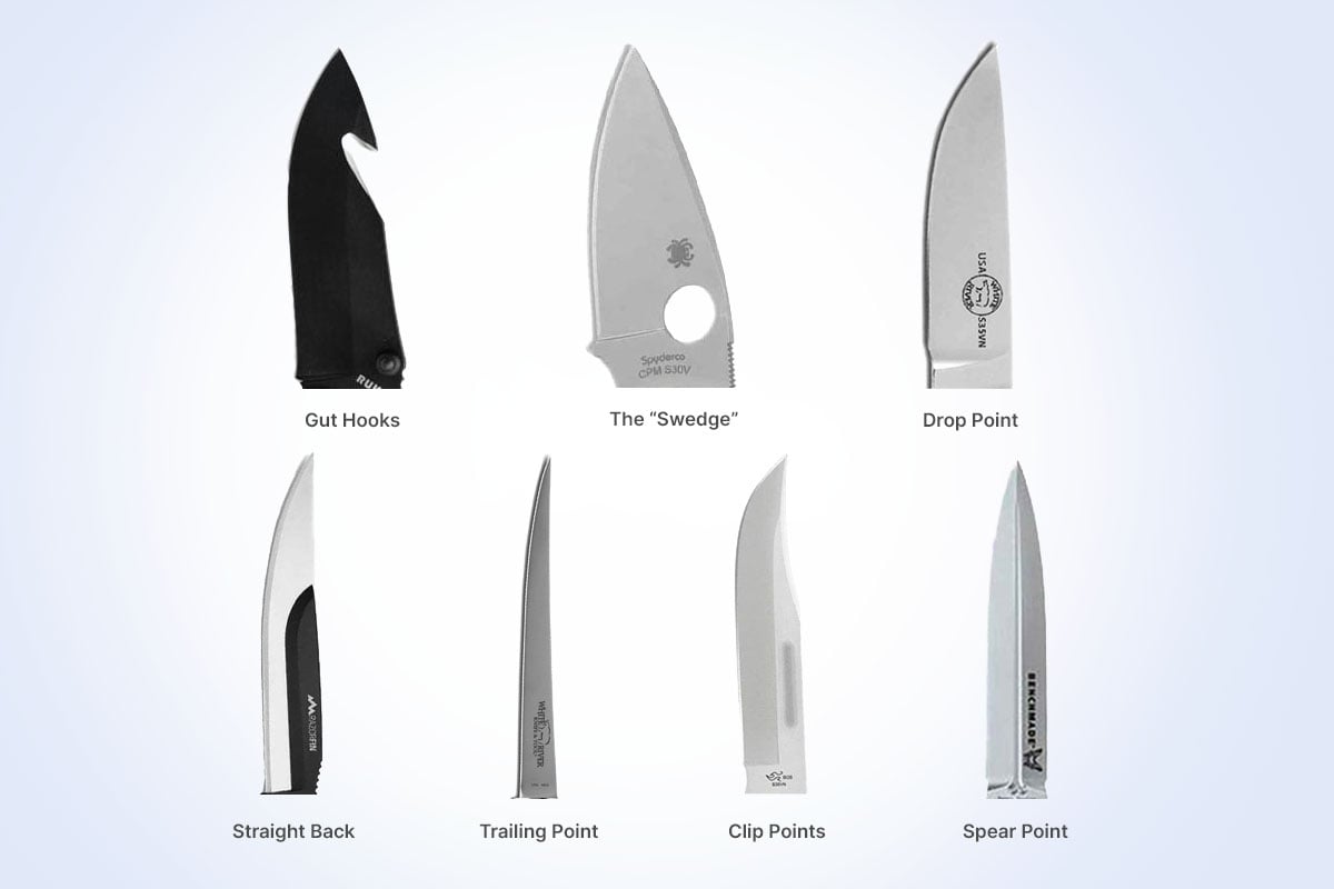Knife Blade Shapes