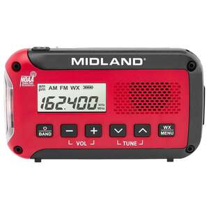 Midland ER10VP E+Ready Compact Emergency Weather Radio