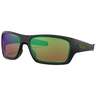 Oakley Standard Issue Turbine Polarized Sunglasses - Matte Black/Green - Adult