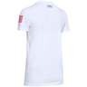 Under Armour Women's Freedom Logo Short Sleeve Shirt - White - XXL - White XXL
