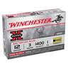 Winchester Super X 12 Gauge 3in 1oz Slug Shotshells - 5 Rounds
