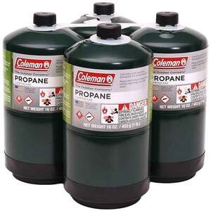Coleman Propane Fuel Bottle - 4 pack