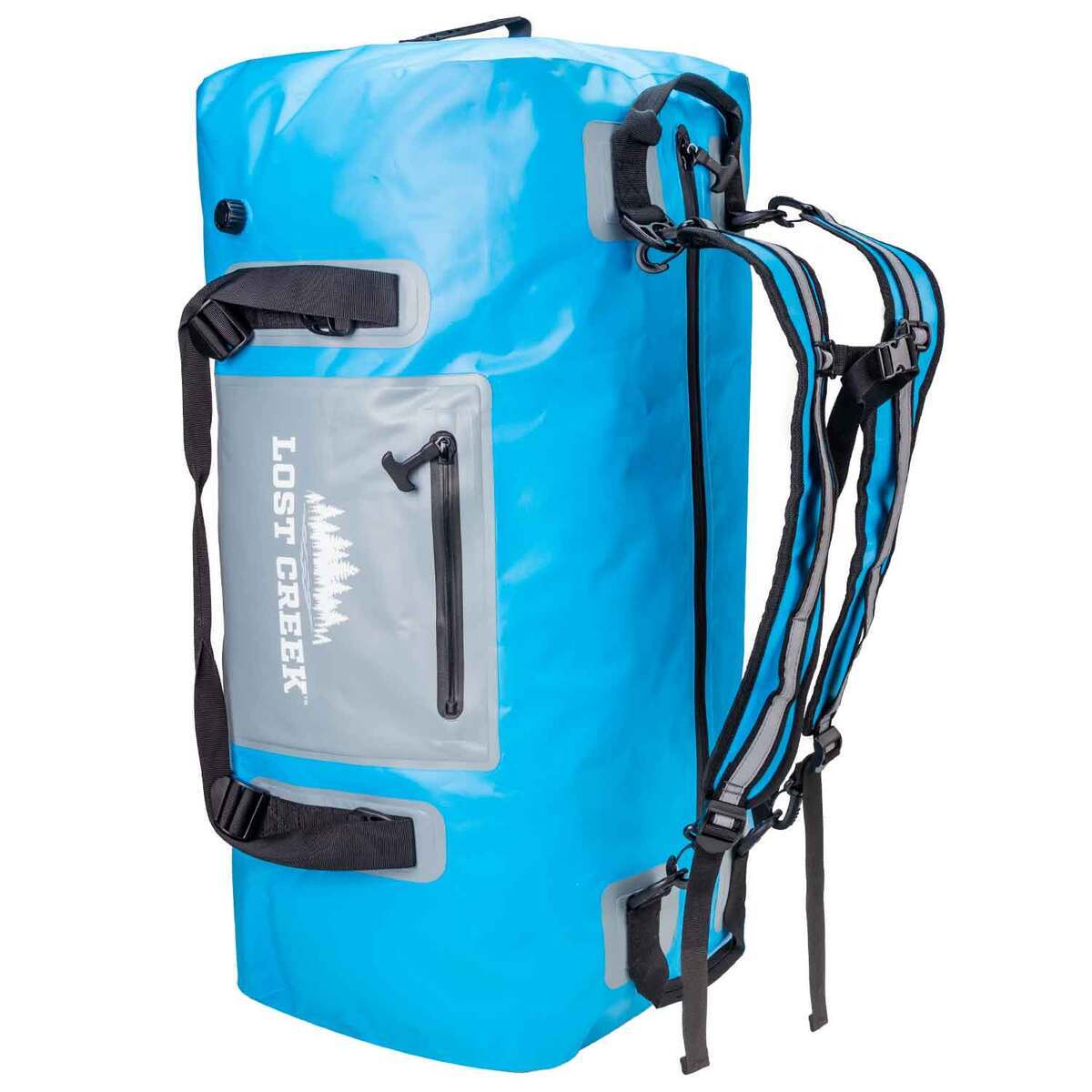 Lost Creek 110 Liter Waterproof Duffel Bag - Blue - Blue Lost Creek 110 Liter Waterproof Duffel Bag - Blue - Blue