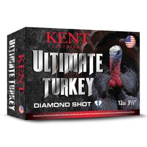 Kent Ultimate Turkey Diamond Shot 12 Gauge 3-1/2in #5 2-1/4oz Turkey Shotshells - 10 Rounds