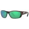 Costa Fisch Polarized Sunglasses - Tortoise/Green Mirror - Adult
