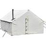 Montana Canvas 12ft x 14ft Traditional Canvas Tent - White - White