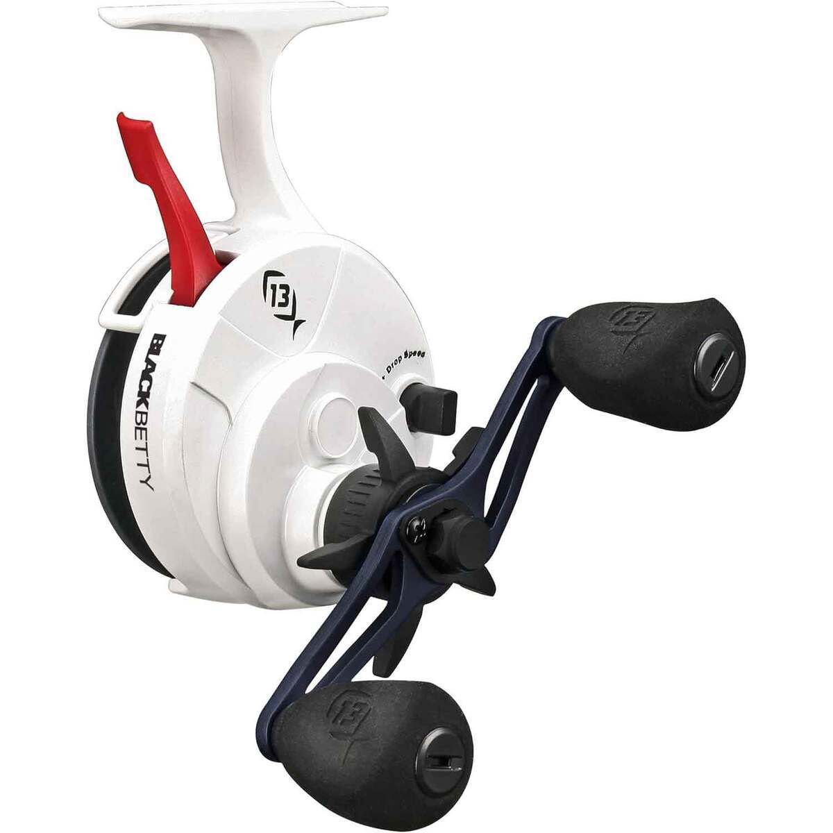 13 Fishing BlackBetty FreeFall Ghost Mavrick Ice Fishing Rod and Reel Combo - 27in, Light Power 13 Fishing BlackBetty FreeFall Ghost Mavrick Ice Fishing Rod and Reel Combo - 27in, Light Power