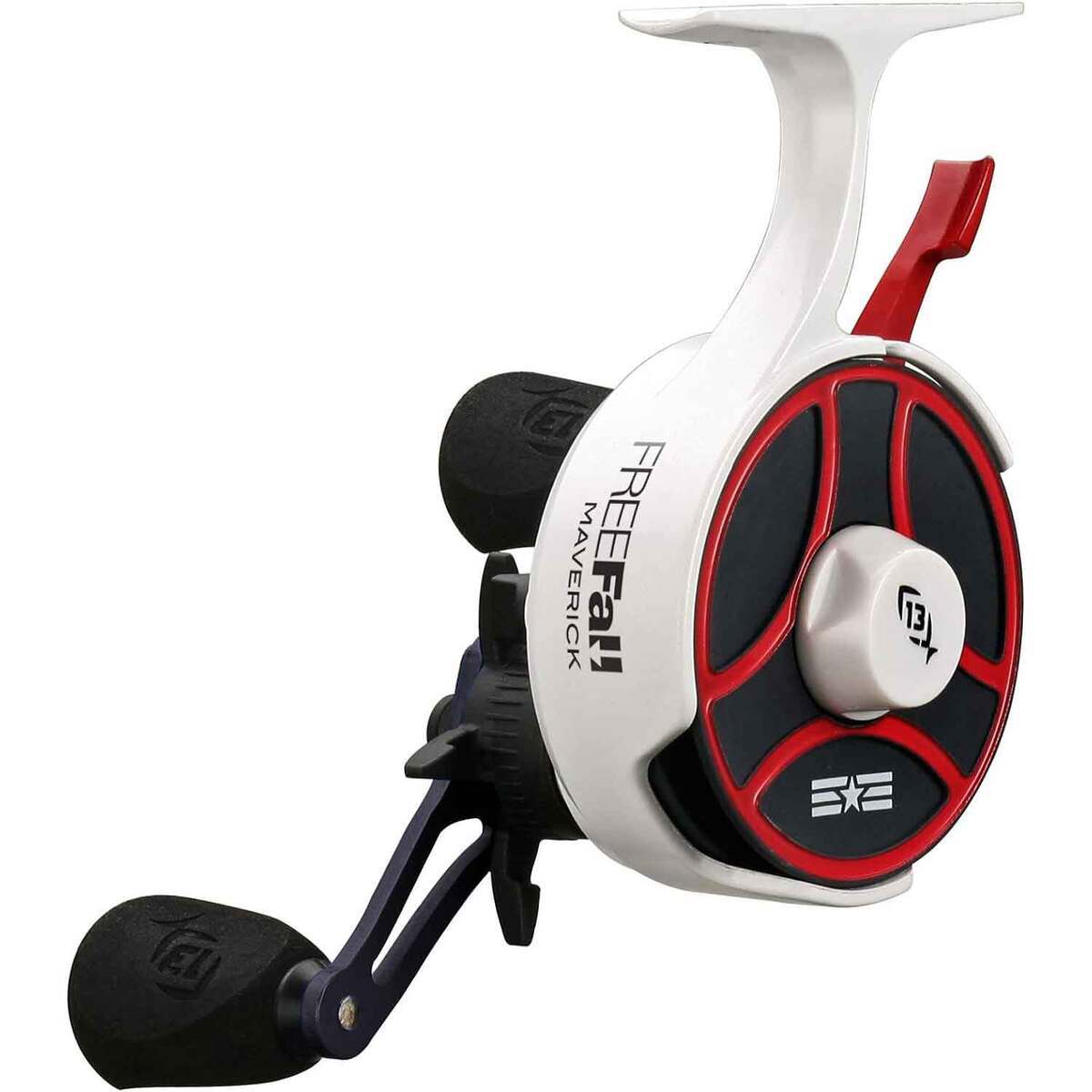 13 Fishing BlackBetty FreeFall Ghost Mavrick Ice Fishing Rod and Reel Combo - 27in, Light Power 13 Fishing BlackBetty FreeFall Ghost Mavrick Ice Fishing Rod and Reel Combo - 27in, Light Power