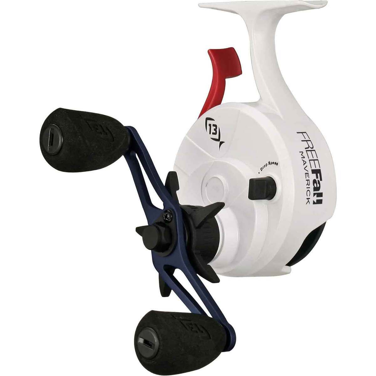 13 Fishing BlackBetty FreeFall Ghost Mavrick Ice Fishing Rod and Reel Combo - 27in, Light Power 13 Fishing BlackBetty FreeFall Ghost Mavrick Ice Fishing Rod and Reel Combo - 27in, Light Power