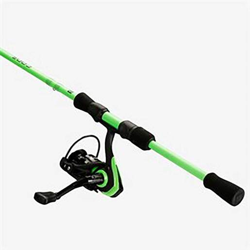 13 Fishing Code Neon Spinning Rod and Reel Combo - Neon Green/Black 2000 - 13 Fishing