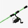 13 Fishing Code Neon Spinning Rod and Reel Combo - 6ft 7in, Medium Light Power, 1pc - Neon Green/Black 2000