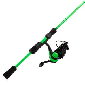 13 Fishing Code Neon Spinning Rod and Reel Combo - 6ft 7in, Ultra Light Power, 1pc