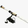 13 Fishing Code White Spinning Rod and Reel Combo - 6 ft 6in, Medium Power, 1pc - White 2000