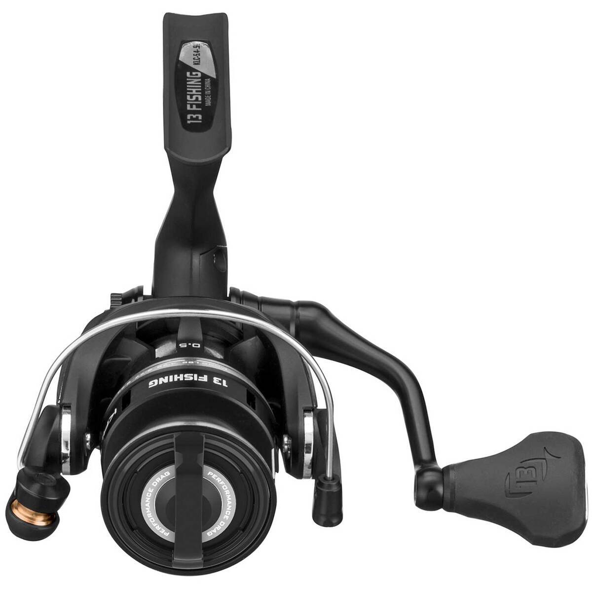 13 Fishing Kalon A Ice Fishing Spinning Reel - Black, 0.5 - Black 13 Fishing Kalon A Ice Fishing Spinning Reel - Black, 0.5 - Black