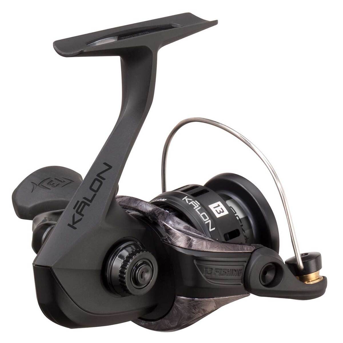 13 Fishing Kalon Blackout Ice Fishing Spinning Reel - Black, 0.5 - Black 13 Fishing Kalon Blackout Ice Fishing Spinning Reel - Black, 0.5 - Black