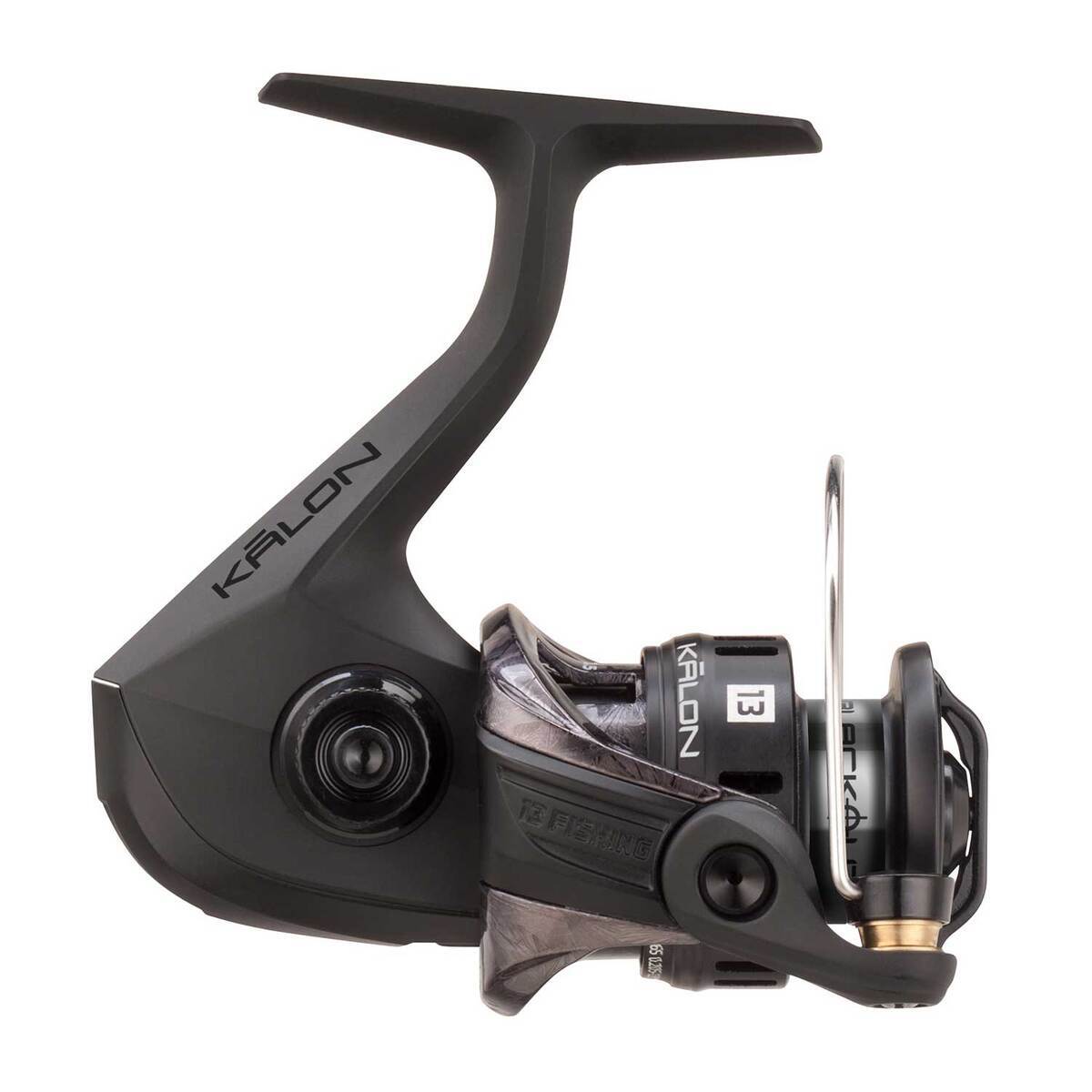 13 Fishing Kalon Blackout Ice Fishing Spinning Reel - Black, 0.5 - Black 13 Fishing Kalon Blackout Ice Fishing Spinning Reel - Black, 0.5 - Black