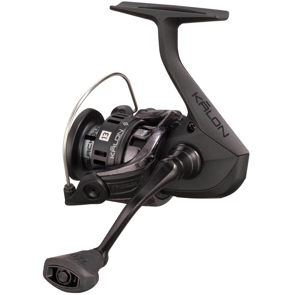 13 Fishing Kalon Blackout Ice Fishing Spinning Reel - Black, 0.5 - Black 13 Fishing Kalon Blackout Ice Fishing Spinning Reel - Black, 0.5 - Black