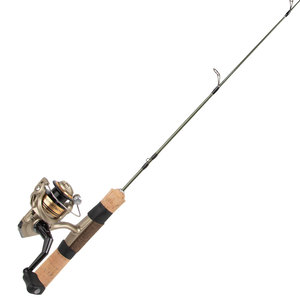 13 Fishing Microtech Walleye Ice Fishing Rod and Reel Combo - 28in, Medium Deadstick