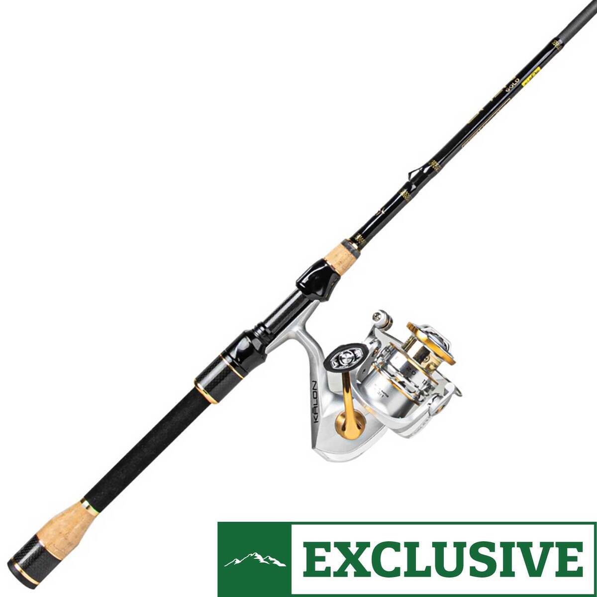 13 Fishing Omen Gold/Kalon C Spinning Rod and Reel Combo 13 Fishing Omen Gold/Kalon C Spinning Rod and Reel Combo