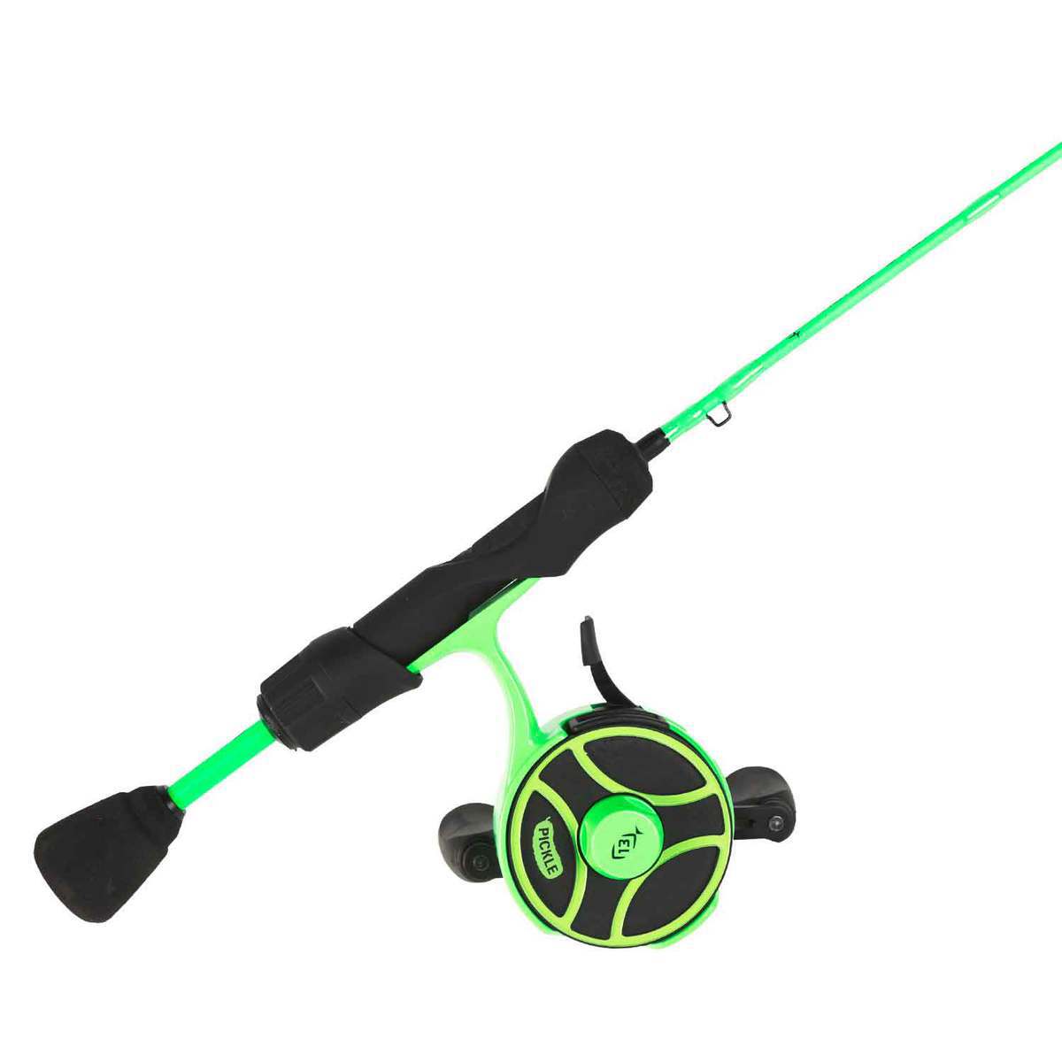 13 Fishing Radioactive Pickle Ice Fishing Rod and Reel