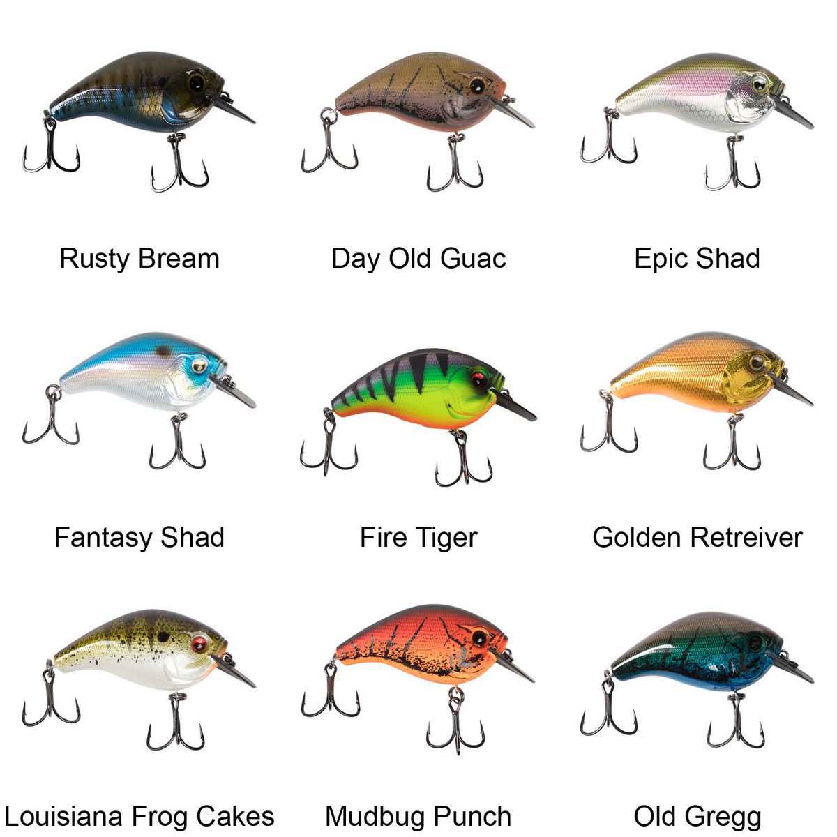 13 Fishing Scamp Square Bill Shallow Diving Crankbait 13 Fishing Scamp Square Bill Shallow Diving Crankbait
