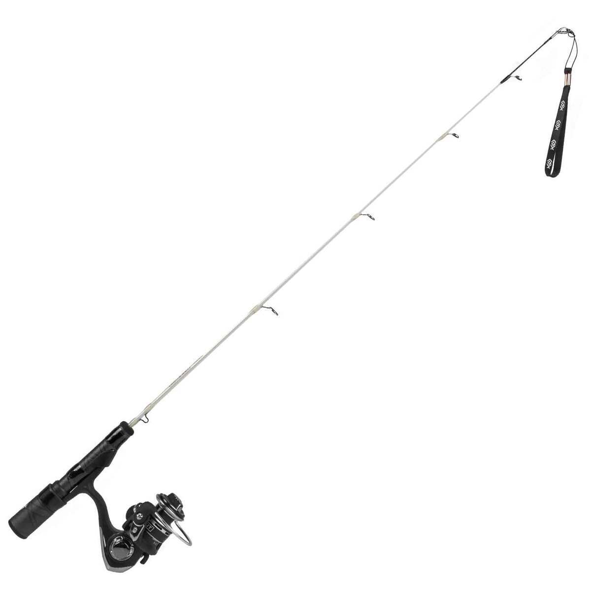 13 Fishing Whiteout Ice Fishing Spinning Rod and Reel Combo - 27.5