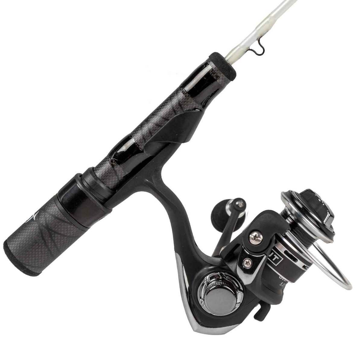 13 Fishing Whiteout Ice Fishing Spinning Rod and Reel Combo - 27.5in Medium Light Power 13 Fishing Whiteout Ice Fishing Spinning Rod and Reel Combo - 27.5in Medium Light Power