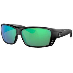 Costa Cat Cay Polarized Sunglasses - Blackout/Green Mirror