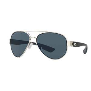 Costa South Point Polarized Sunglasses - Palladium/Gray
