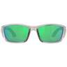 Costa Corbina Polarized Sunglasses - Silver/Green Mirror - Adult