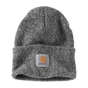 Carhartt Knit Cuffed Beanie - Black/White - One Size Fits Most