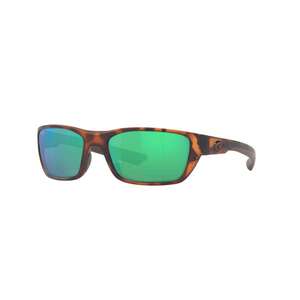 Costa Whitetip Polarized Sunglasses - Retro Tortoise/Green