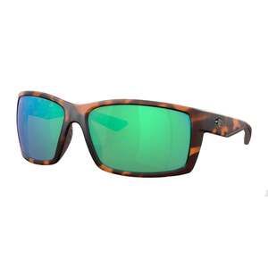 Costa Reefton Polarized Sunglasses - Retro Tortoise/Green