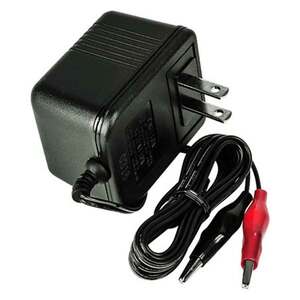 UPG Unregulated Single Stage Battery Charger w/Alligator Clips