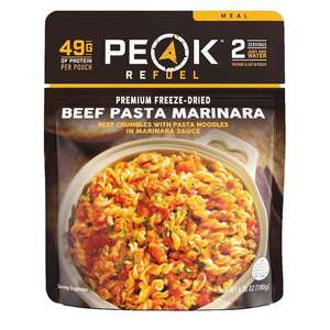 Peak Refuel Beef Pasta Marinara - 2 Servings
