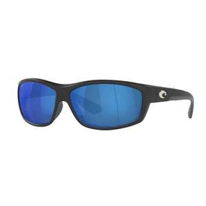 Costa Saltbreak Polarized Sunglasses - Matte Black/Blue