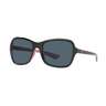 Costa Kare Polarized Sunglasses - Shiny Black/Hibiscus - Adult