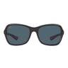 Costa Kare Polarized Sunglasses - Shiny Black/Hibiscus - Adult