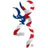 Browning USA Buckmark Decal - 6in - Red, White, Blue 6in