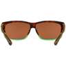 Costa Cut Polarized Sunglasses - Tortuga Fade/Green Mirror - Adult