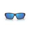 Costa Tuna Alley Polarized Sunglasses - Matte Steel Gray Metallic/Blue - Adult