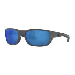 Costa Whitetip Polarized Sunglasses - Matte Gray/Blue