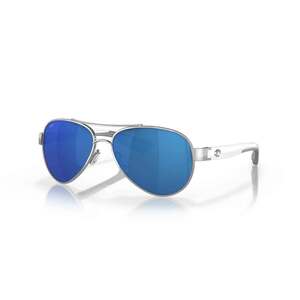 Costa Loreto Polarized Sunglasses - Palladium/Blue
