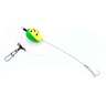 Sea Striker Deluxe Finger Mullet Rig, Green/Yellow, 1 1/4in - Green/Yellow