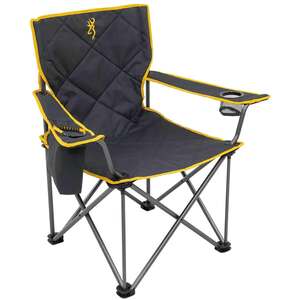 Browning King Kong Camp Chair - Charcoal/Gold