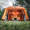 Gazelle T4 Hub 8-Person Camping Tent - Sunset Orange - Sunset Orange