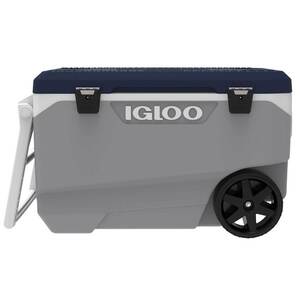 Igloo Maxcold Latitude 90 Roller Cooler - Gray